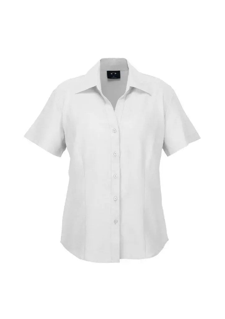 Biz Collection Women’s Plain Oasis Short Sleeve Shirt Lb3601